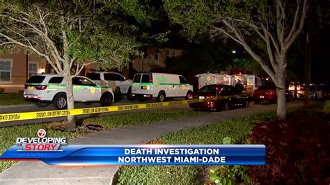 Police investigate NW Miami-Dade apartment complex after teen found dead in parking lot